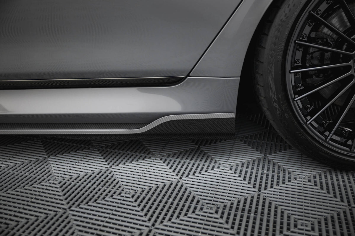 Prepreg Carbon Fiber Side Skirts suitable for BMW 7 M-Pack G11 Facelift