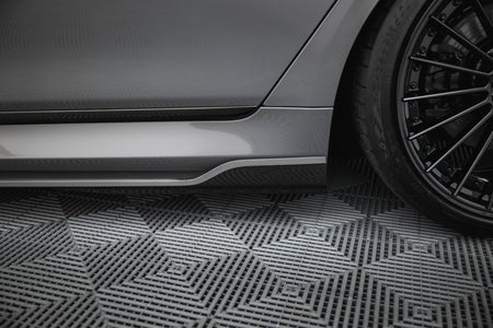 Prepreg Carbon Fiber Side Skirts suitable for BMW 7 M-Pack G11 Facelift