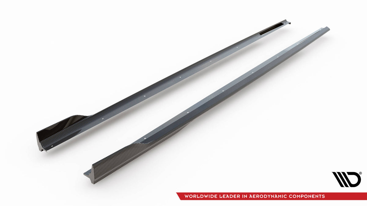 Prepreg Carbon Fiber Side Skirts suitable for BMW 7 M-Pack G11 Facelift