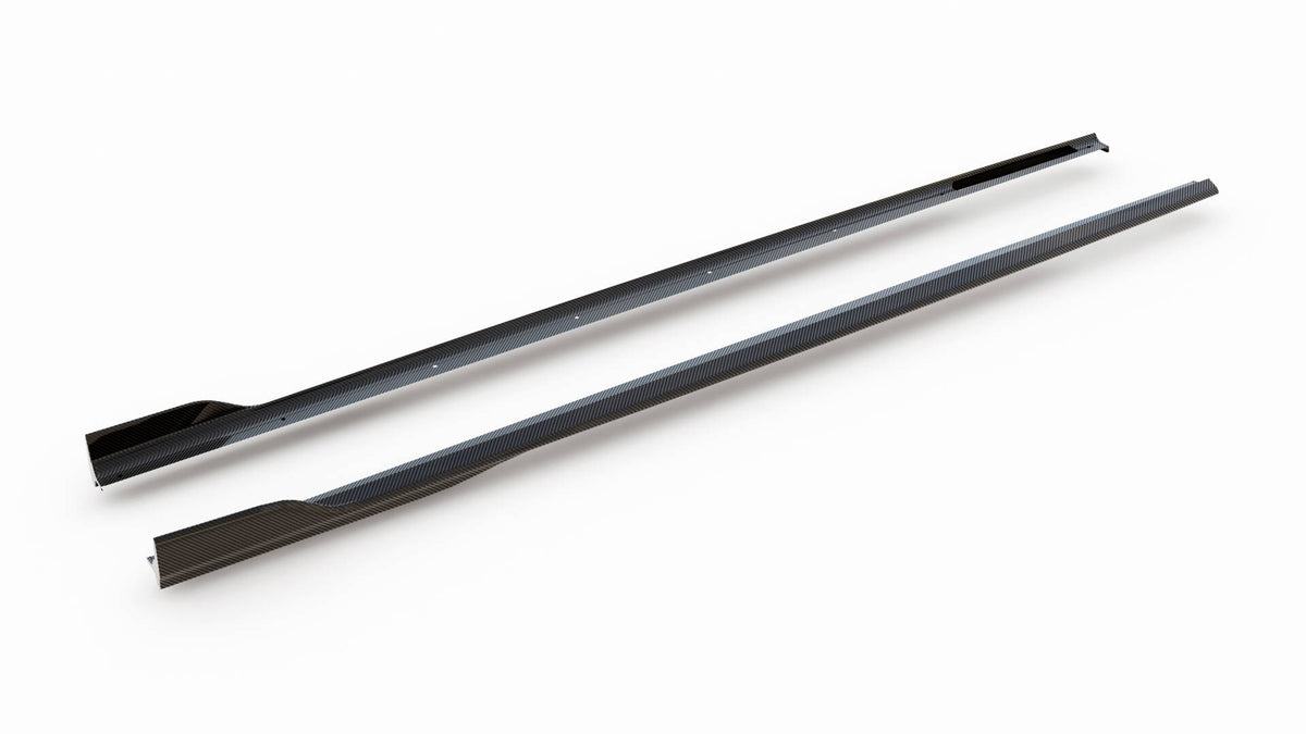 Prepreg Carbon Fiber Side Skirts suitable for BMW 7 M-Pack G11 Facelift