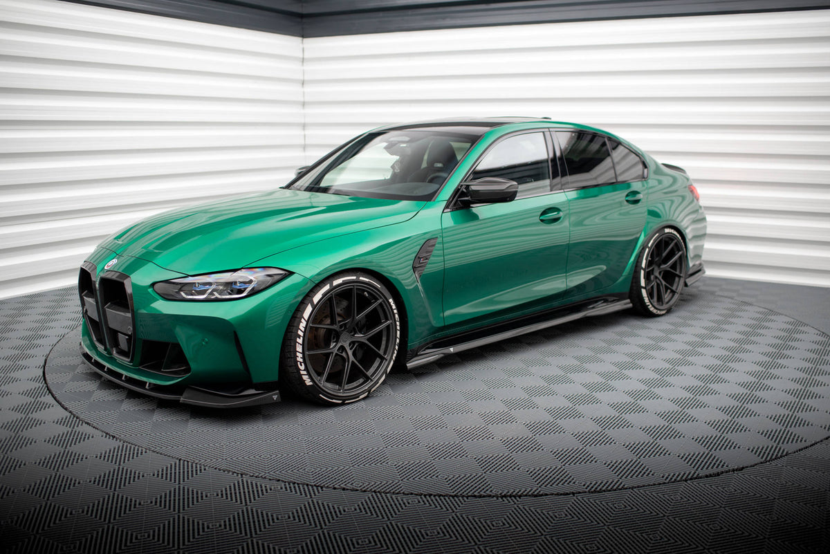 Prepreg Carbon Fiber Side Skirts suitable for BMW M3 Sedan / Touring G80 / G81