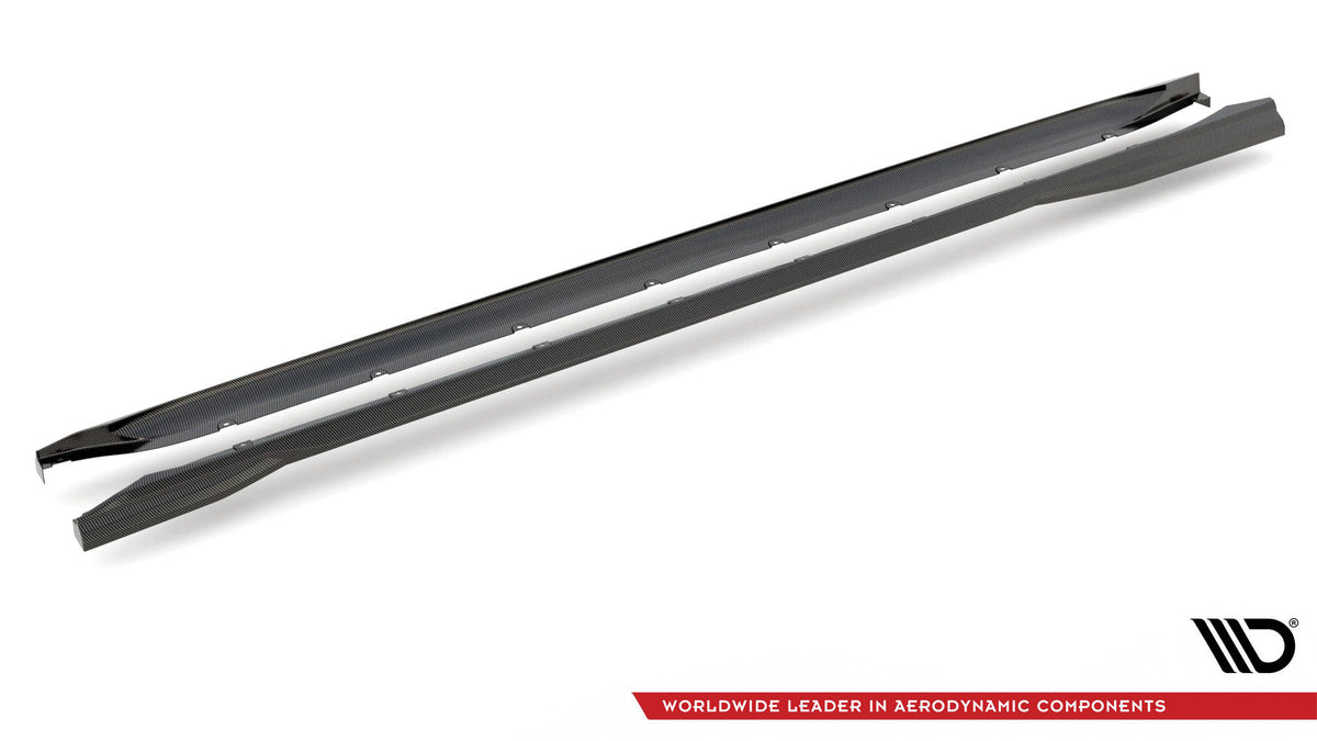 Prepreg Carbon Fiber Side Skirts suitable for BMW M3 Sedan / Touring G80 / G81