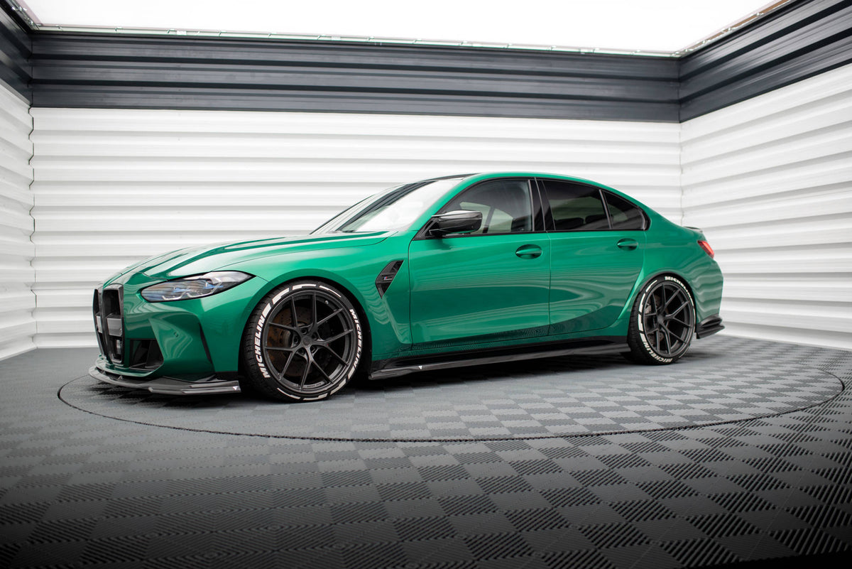 Prepreg Carbon Fiber Side Skirts suitable for BMW M3 Sedan / Touring G80 / G81