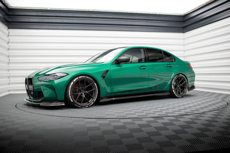 Prepreg Carbon Fiber Side Skirts suitable for BMW M3 Sedan / Touring G80 / G81