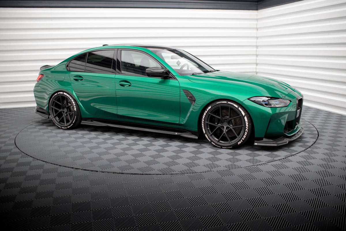 Prepreg Carbon Fiber Side Skirts suitable for BMW M3 Sedan / Touring G80 / G81