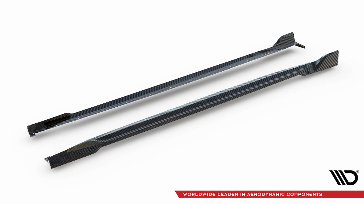 Prepreg Carbon Fiber Side Skirts suitable for BMW X5 M F95 Facelift
