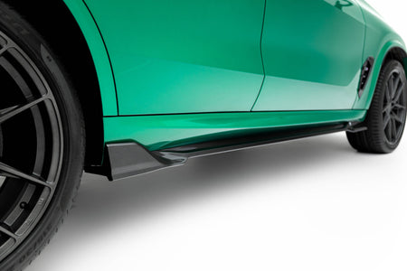 Prepreg Carbon Fiber Side Skirts suitable for BMW X5 M F95 Facelift
