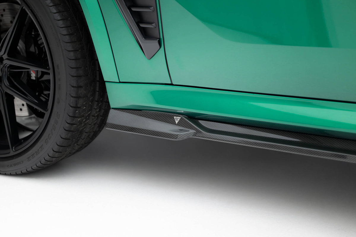 Prepreg Carbon Fiber Side Skirts suitable for BMW X5 M F95 Facelift