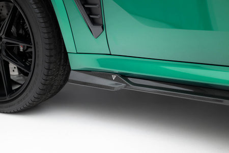 Prepreg Carbon Fiber Side Skirts suitable for BMW X5 M F95 Facelift