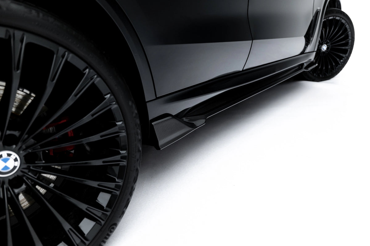 Prepreg Carbon Fiber Side Skirts suitable for BMW X5 M-Pack G05
