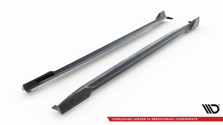 Prepreg Carbon Fiber Side Skirts suitable for BMW X5 M-Pack G05 Facelift