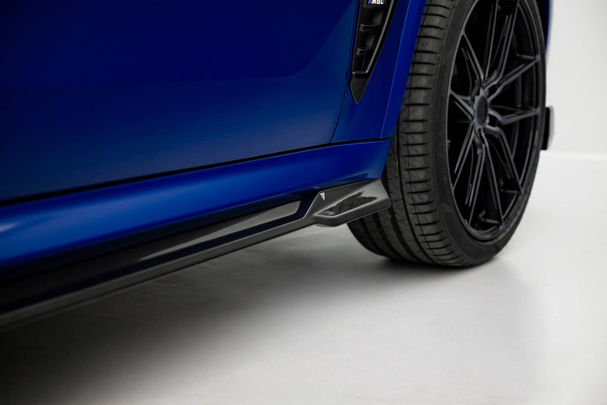 Prepreg Carbon Fiber Side Skirts suitable for BMW X5 M-Pack G05 Facelift