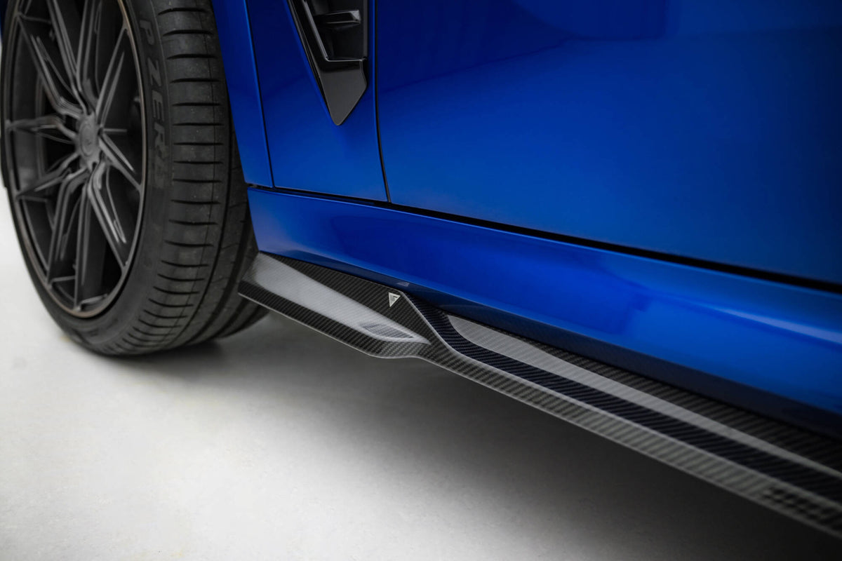 Prepreg Carbon Fiber Side Skirts suitable for BMW X5 M-Pack G05 Facelift