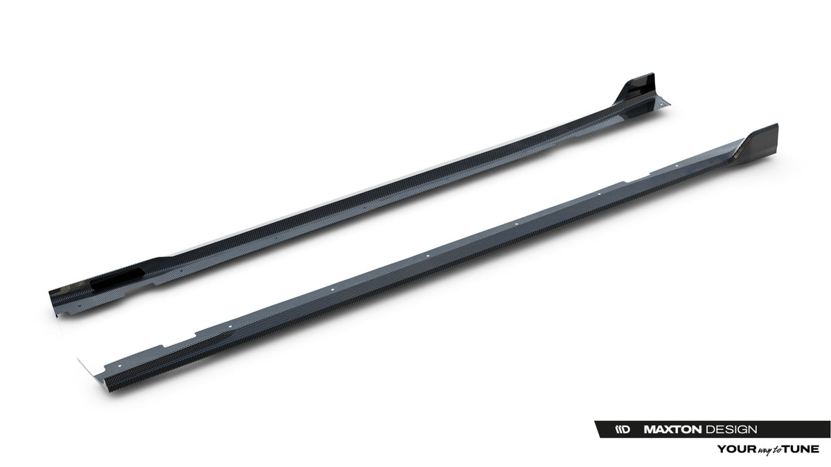 Prepreg Carbon Fiber Side Skirts suitable for BMW X7 M-Pack G07