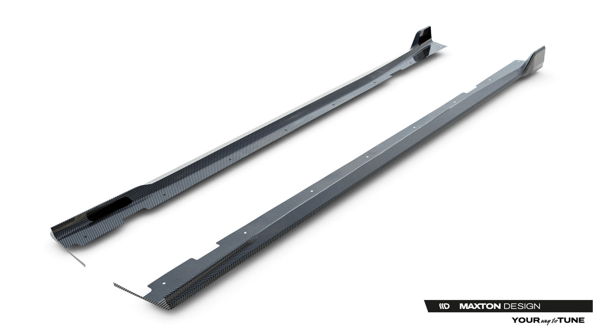 Prepreg Carbon Fiber Side Skirts suitable for BMW X7 M-Pack G07