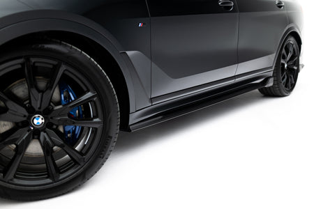 Prepreg Carbon Fiber Side Skirts suitable for BMW X7 M-Pack G07 Facelift
