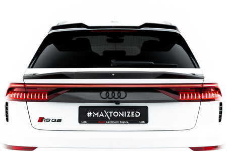 Prepreg Carbon Fiber Tailgate Spoiler (Lower) suitable for Audi RSQ8 / SQ8 / Q8 S-Line / Q8 Mk1