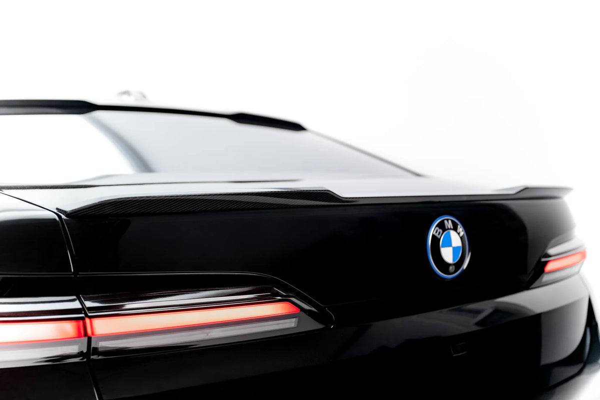 Prepreg Carbon Fiber Tailgate Spoiler (Lower) suitable for BMW 7 M-Pack / M760e / i7 M-Pack G70