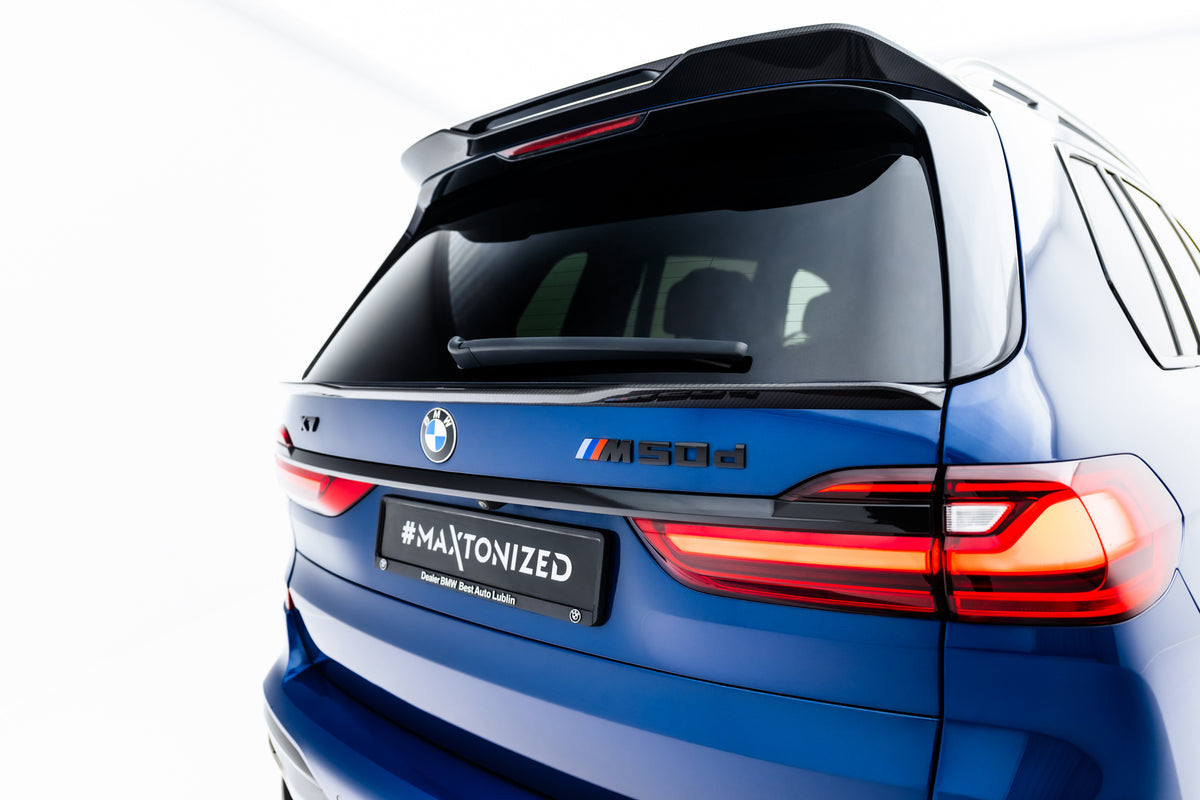 Prepreg Carbon Fiber Tailgate Spoiler (Lower) suitable for BMW X7 M-Pack G07