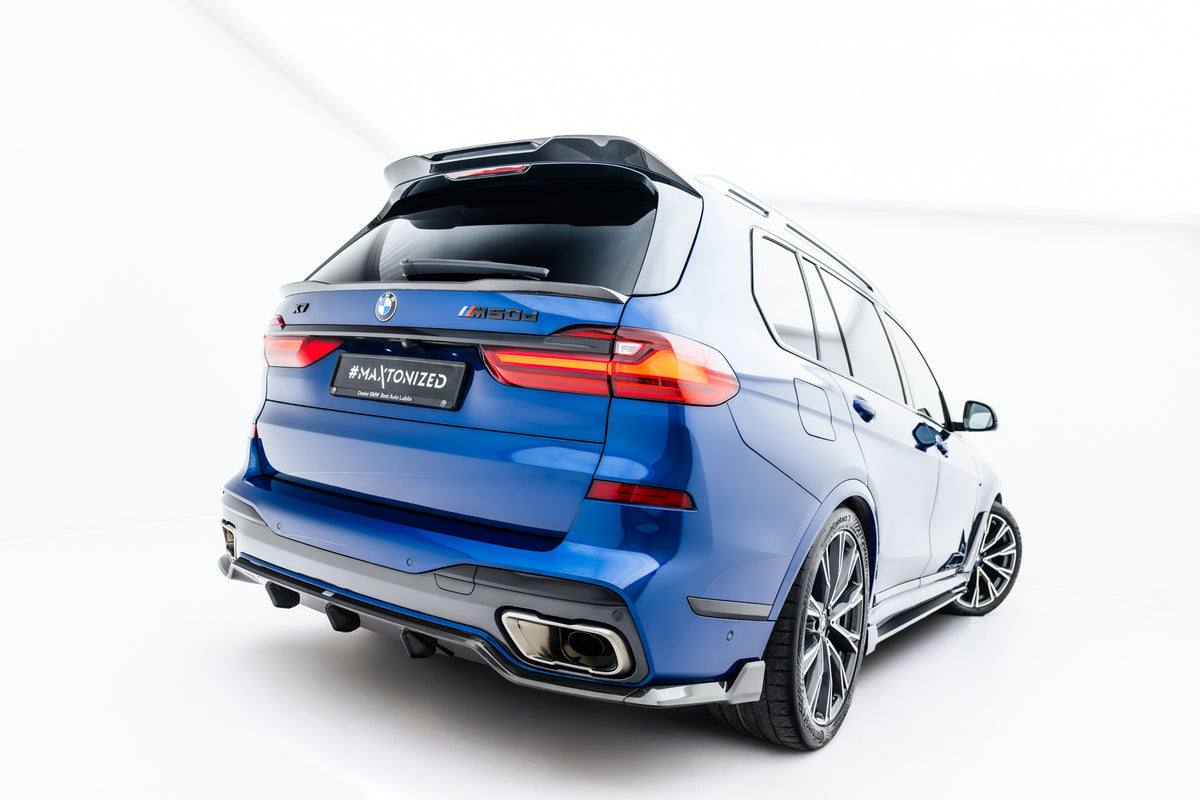 Prepreg Carbon Fiber Tailgate Spoiler (Lower) suitable for BMW X7 M-Pack G07