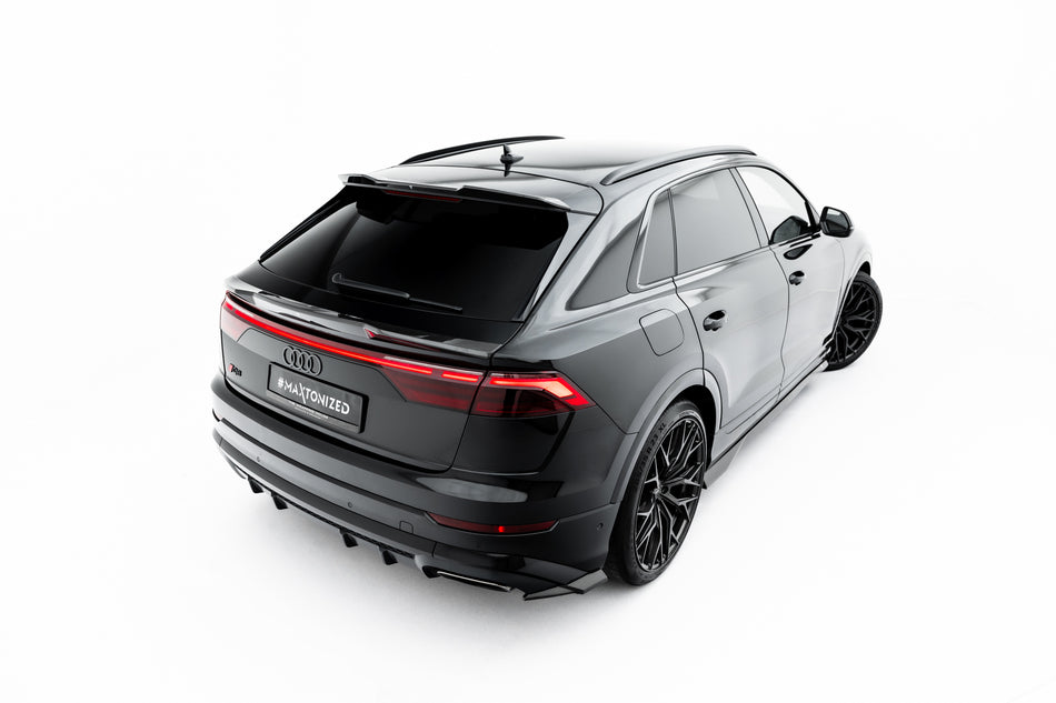 Prepreg Carbon Fiber Tailgate Spoiler (Upper) suitable for Audi SQ8 / Q8 S-Line Mk1 Facelift