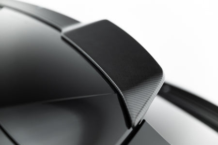 Prepreg Carbon Fiber Tailgate Spoiler (Upper) suitable for Audi SQ8 / Q8 S-Line Mk1 Facelift