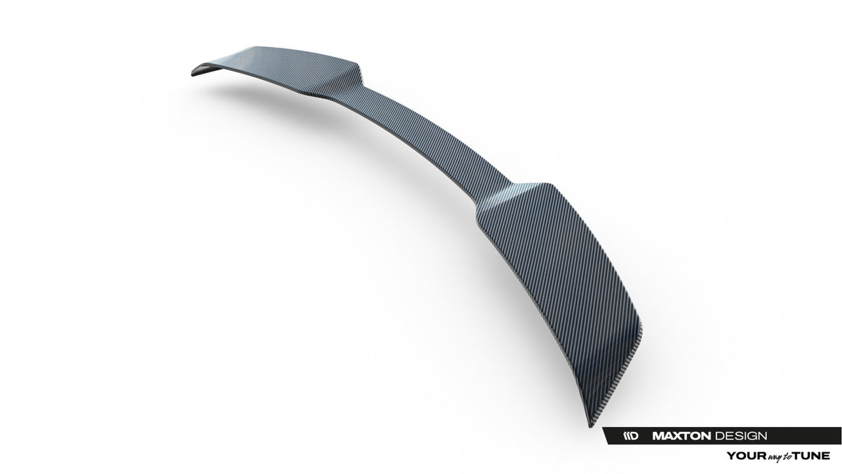 Prepreg Carbon Fiber Tailgate Spoiler (Upper) suitable for Audi SQ8 / Q8 S-Line Mk1 Facelift