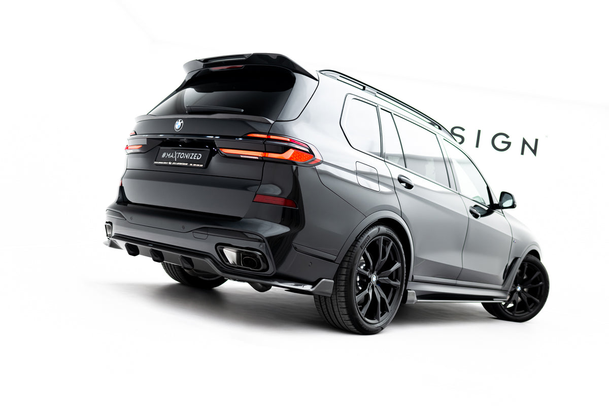 Prepreg Carbon Fiber Tailgate Spoiler (Upper) suitable for BMW X7 M-Pack G07 Facelift