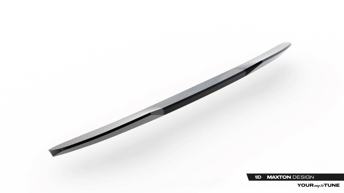 Prepreg Carbon Fiber Tailgate Spoiler V.1 suitable for Audi RS3 / S3 / A3 S-Line / A3 Sedan 8Y Facelift