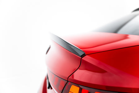 Prepreg Carbon Fiber Tailgate Spoiler V.2 suitable for Audi RS3 / S3 / A3 S-Line / A3 Sedan 8Y Facelift