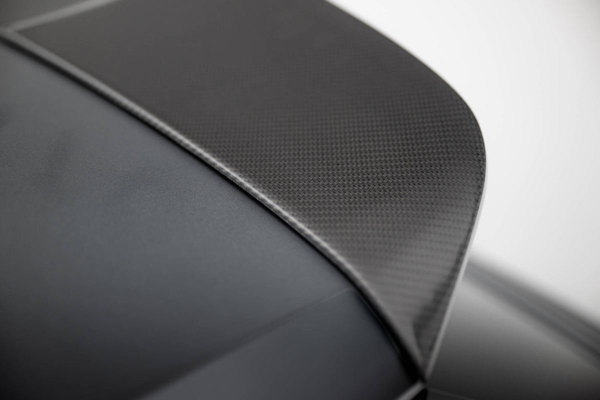 Prepreg Carbon Fiber Tailgate Spoiler suitable for Audi RS3 / S3 / A3 S-Line Sportback 8Y / 8Y Facelift
