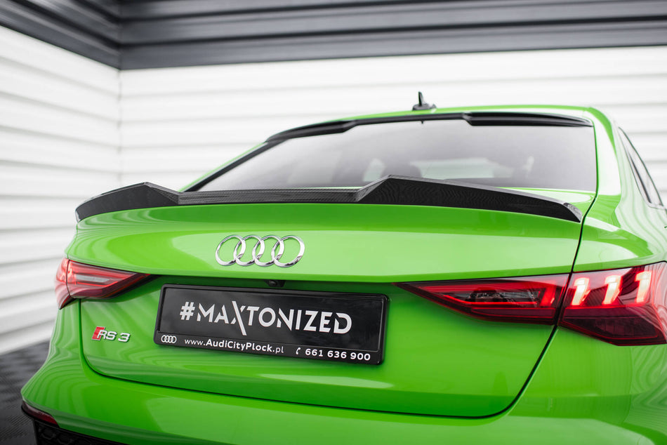 Prepreg Carbon Fiber Tailgate Spoiler suitable for Audi RS3 / S3 / A3 S-Line / Standard Sedan 8Y