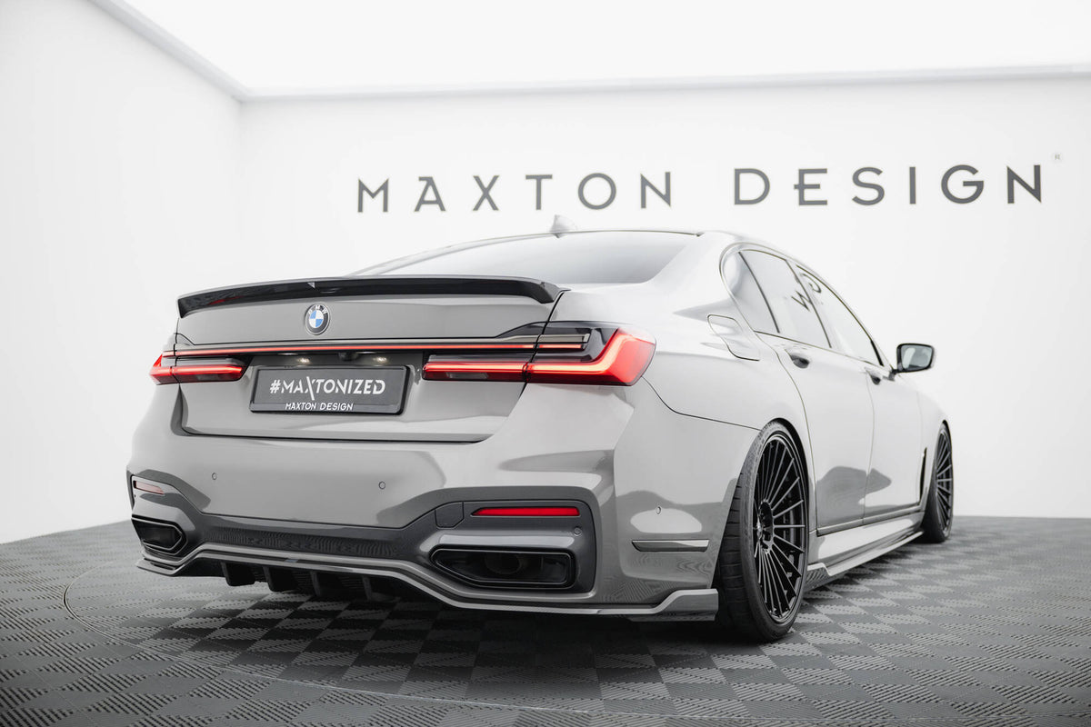 Prepreg Carbon Fiber Tailgate Spoiler suitable for BMW 7 G11 / G11 Facelift