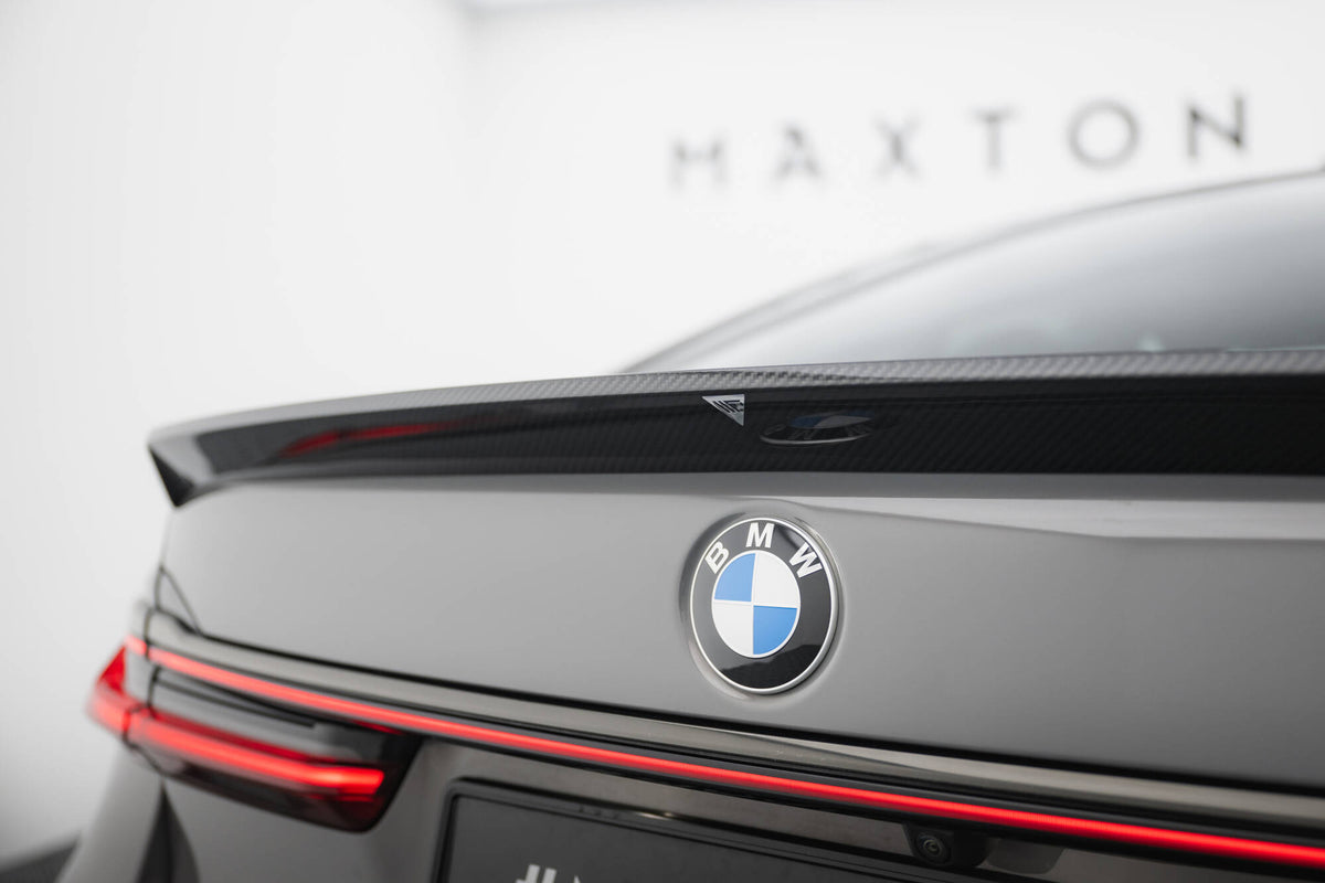Prepreg Carbon Fiber Tailgate Spoiler suitable for BMW 7 G11 / G11 Facelift
