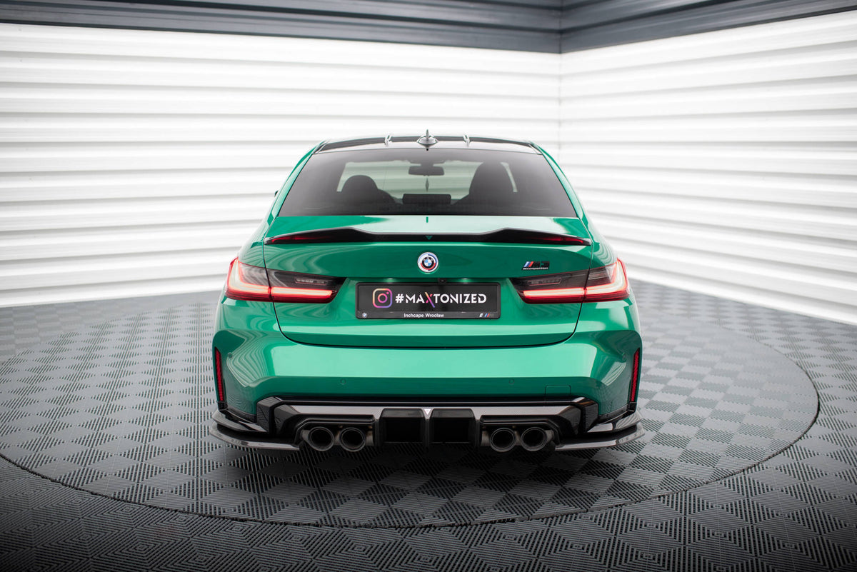 Prepreg Carbon Fiber Tailgate Spoiler suitable for BMW M3 G80 / M340i G20 / 3 M-Pack G20 / 3 Standard G20