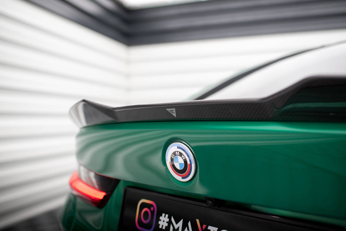 Prepreg Carbon Fiber Tailgate Spoiler suitable for BMW M3 G80 / M340i G20 / 3 M-Pack G20 / 3 Standard G20