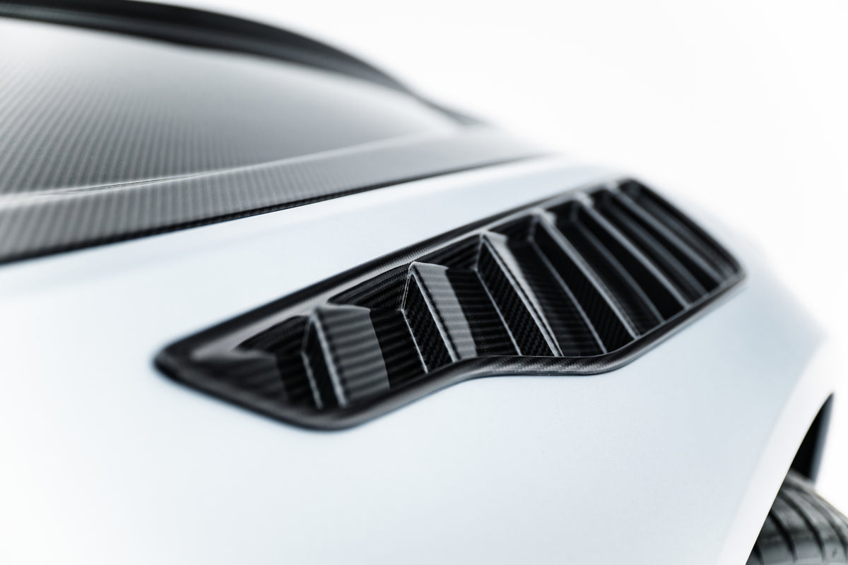 Prepreg Carbon Front Fender Side Vents suitable for Mercedes-AMG GT 63 / 55 / 63 S E Performance C192