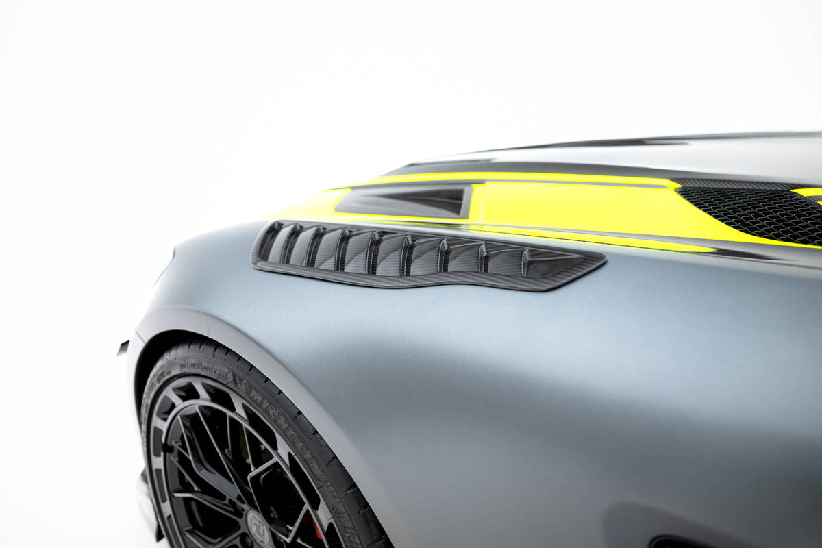 Prepreg Carbon Front Fender Side Vents suitable for Mercedes-AMG GT C C190 Facelift