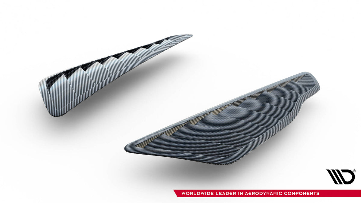Prepreg Carbon Front Fender Side Vents suitable for Mercedes-AMG GT C C190 Facelift