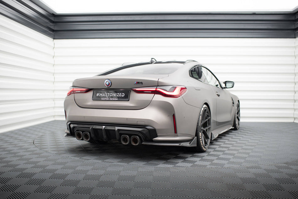 Prepreg Carbon Rear Flaps suitable for BMW M4 G82 / G82 Facelift