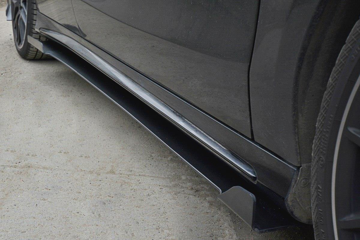 RACING SIDE SKIRTS DIFFUSERS V.1 suitable for Mercedes CLA A45 AMG C117 Facelift