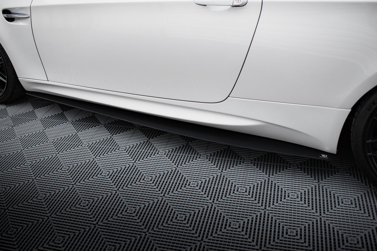 RACING SIDE SKIRTS DIFFUSERS suitable for BMW M3 E92 / E93 (PREFACE MODEL)