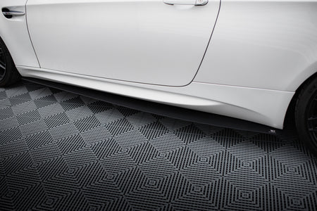 RACING SIDE SKIRTS DIFFUSERS suitable for BMW M3 E92 / E93 (PREFACE MODEL)