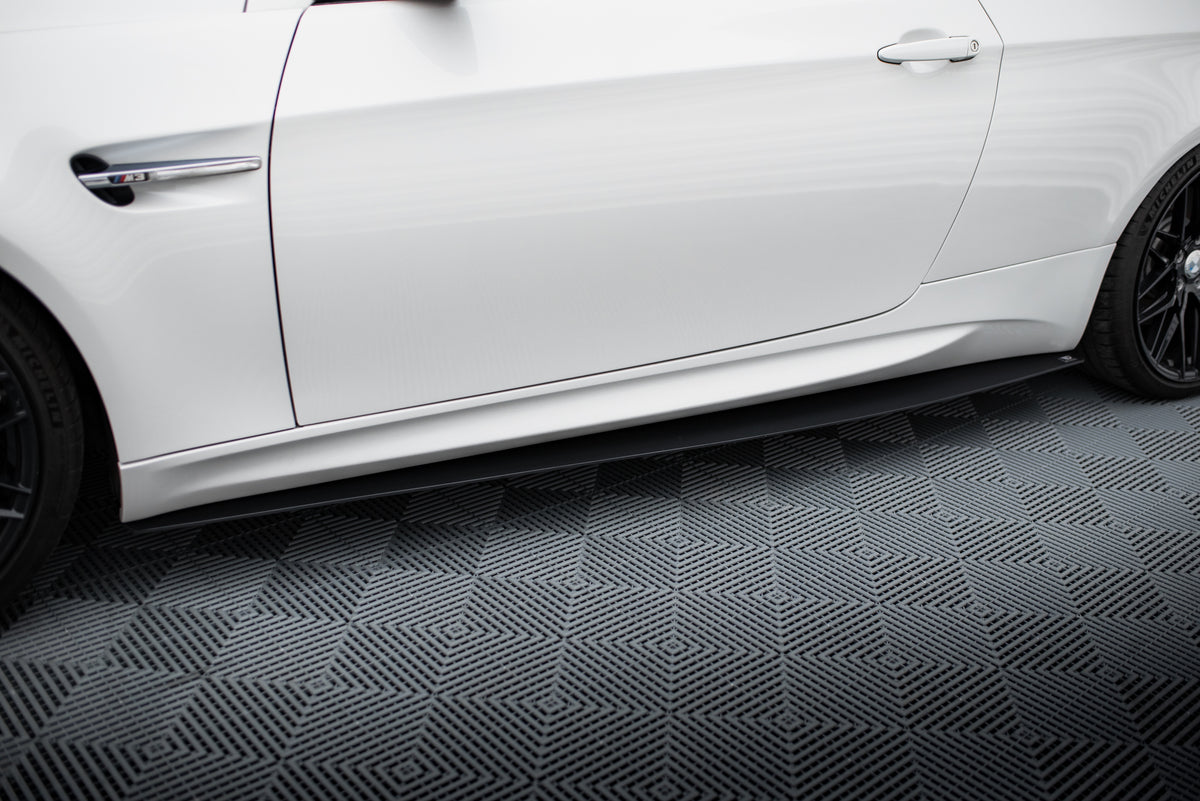 RACING SIDE SKIRTS DIFFUSERS suitable for BMW M3 E92 / E93 (PREFACE MODEL)