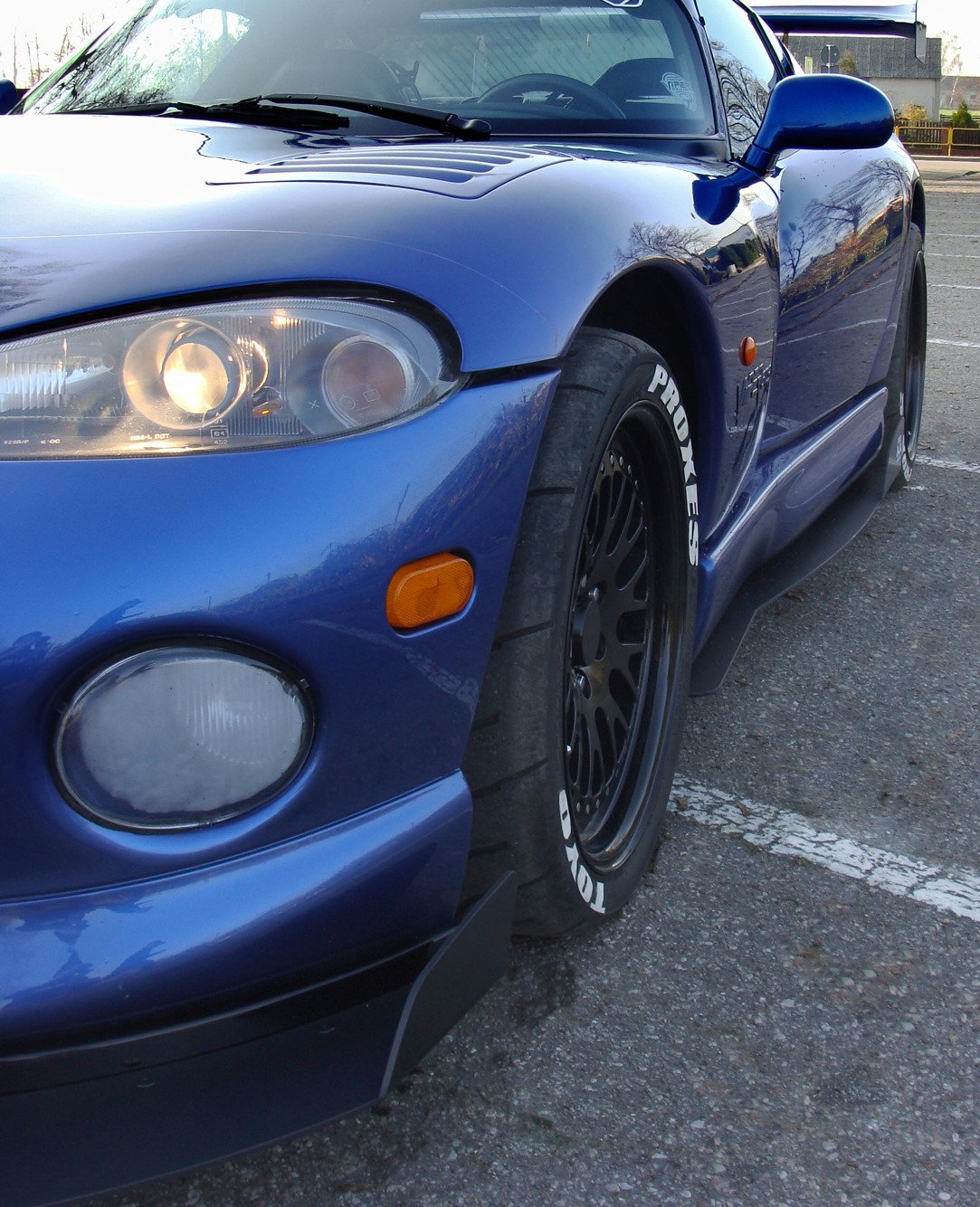 RACING SIDE SKIRTS DIFFUSERS suitable for Dodge VIPER GTS