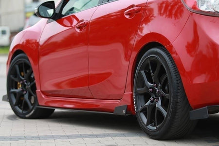 RACING SIDE SKIRTS DIFFUSERS suitable for Mazda 3 MK2 MPS