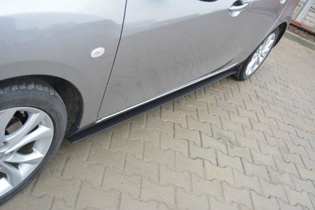RACING SIDE SKIRTS DIFFUSERS suitable for Mazda 3 MK2 SPORT (PREFACE)