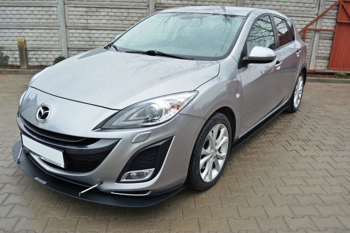 RACING SIDE SKIRTS DIFFUSERS suitable for Mazda 3 MK2 SPORT (PREFACE)