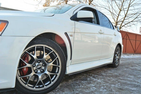 RACING SIDE SKIRTS DIFFUSERS suitable for Mitsubishi Lancer Evo X