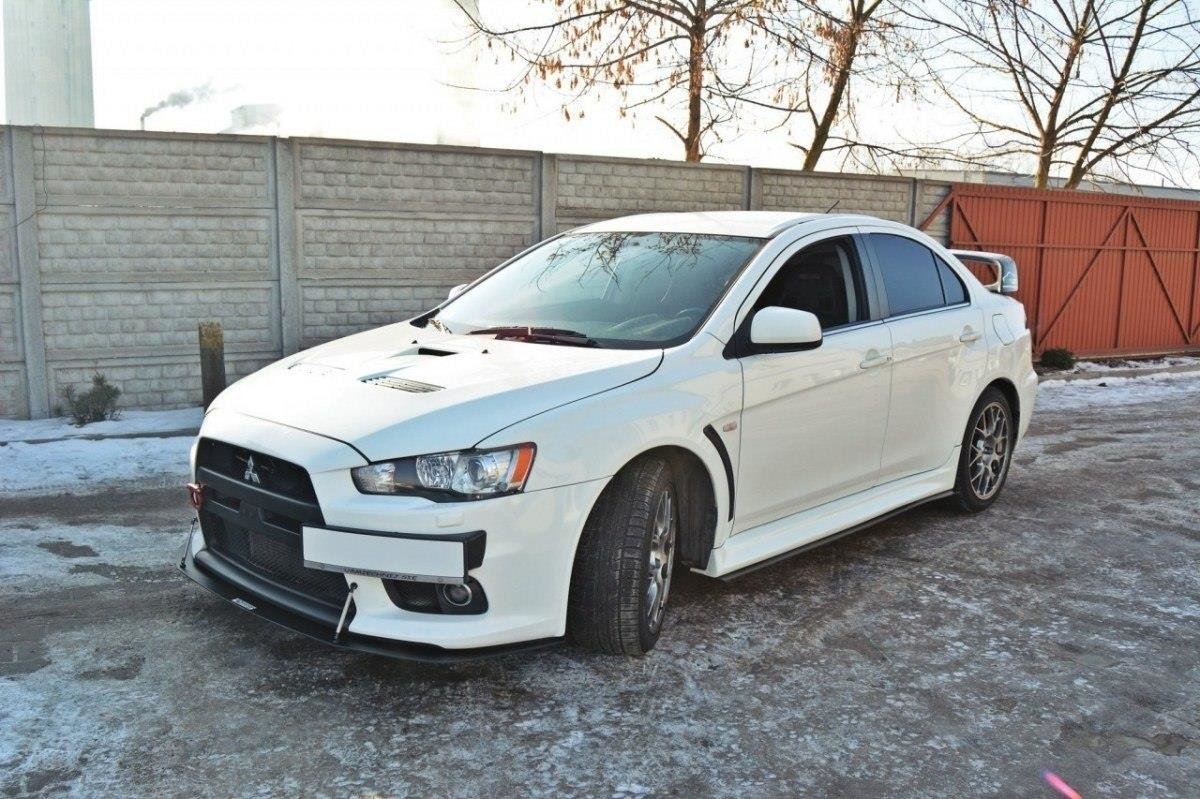 RACING SIDE SKIRTS DIFFUSERS suitable for Mitsubishi Lancer Evo X
